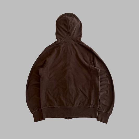 Y2K Nike Panelled Hoodie - L