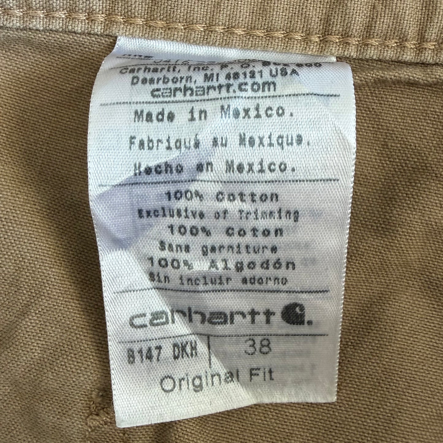 Carhartt Carpenter Shorts - 38"