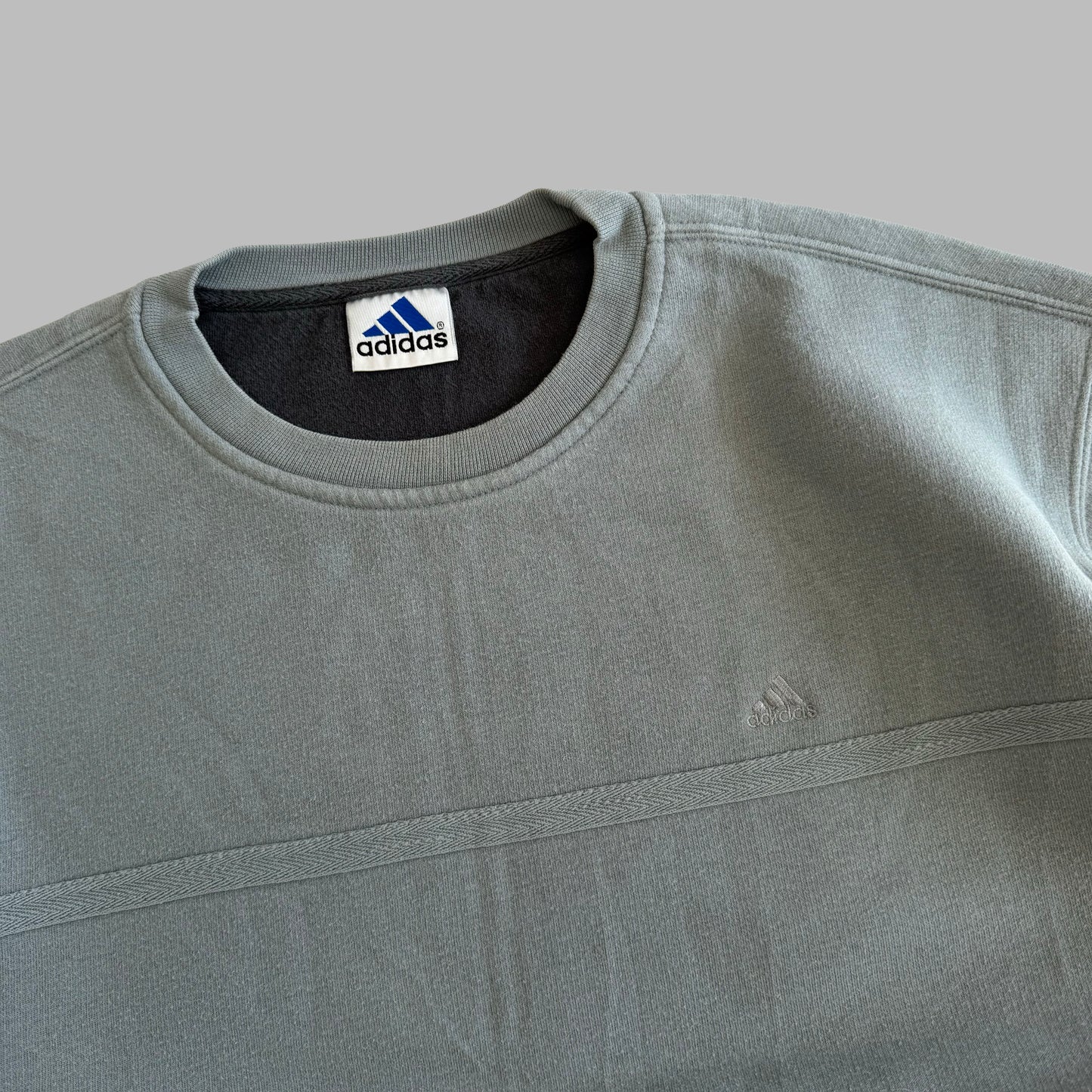 90s Adidas Minimal Sweatshirt - L