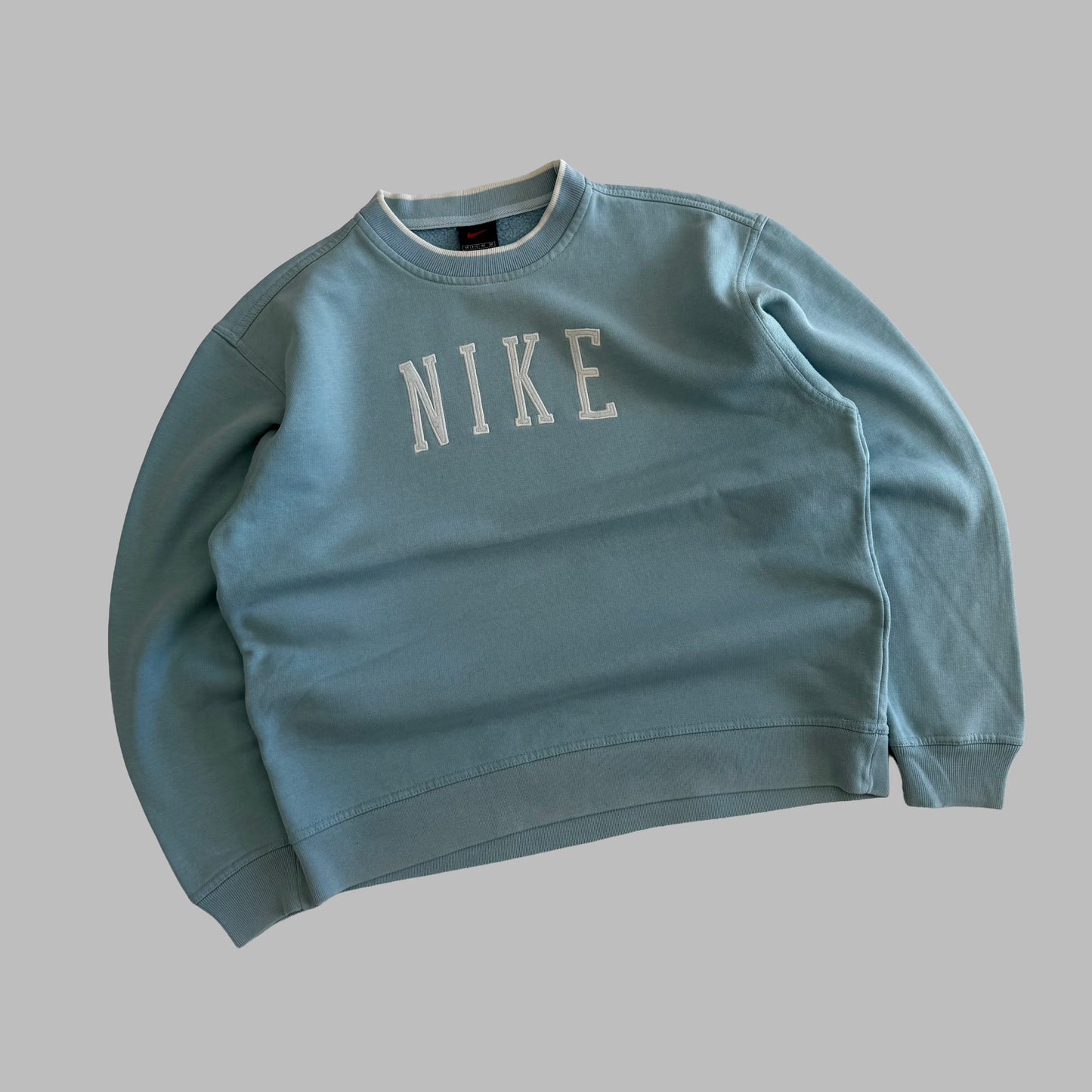 Y2K Nike Spell Out Sweatshirt - S