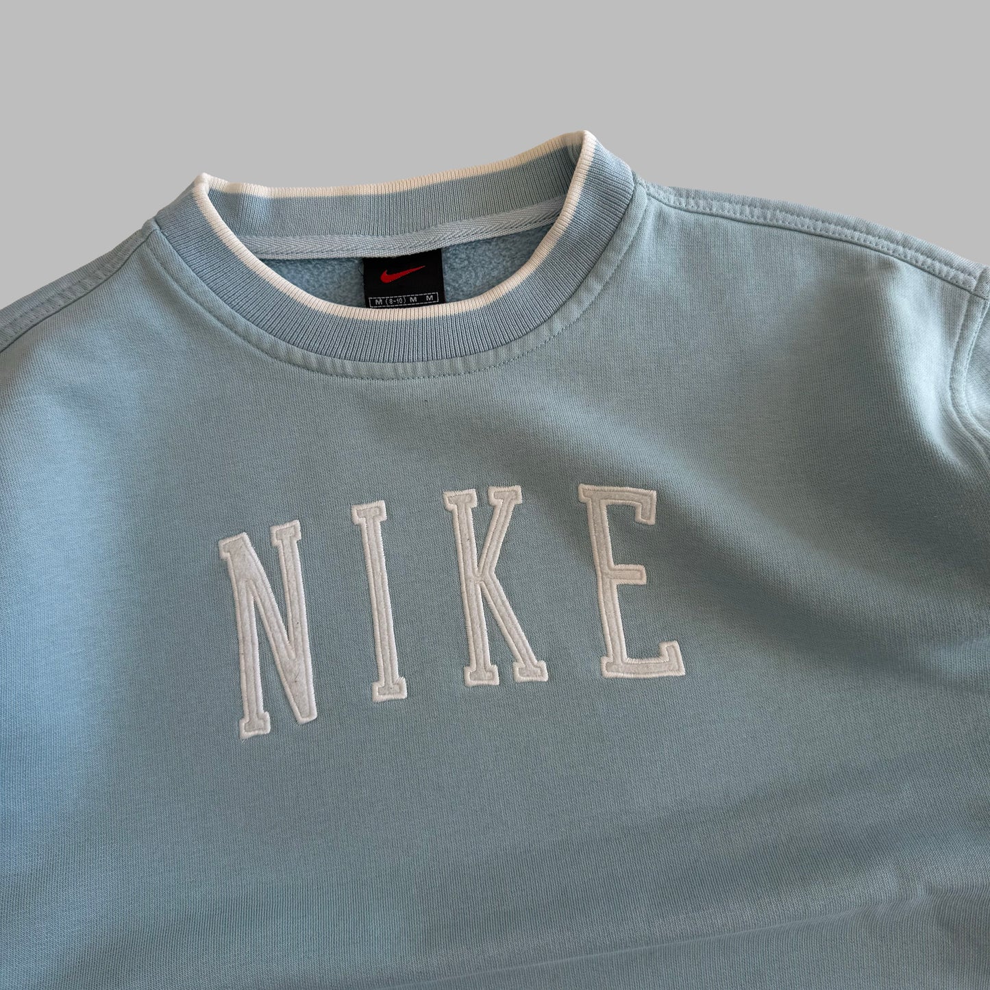 Y2K Nike Spell Out Sweatshirt - S