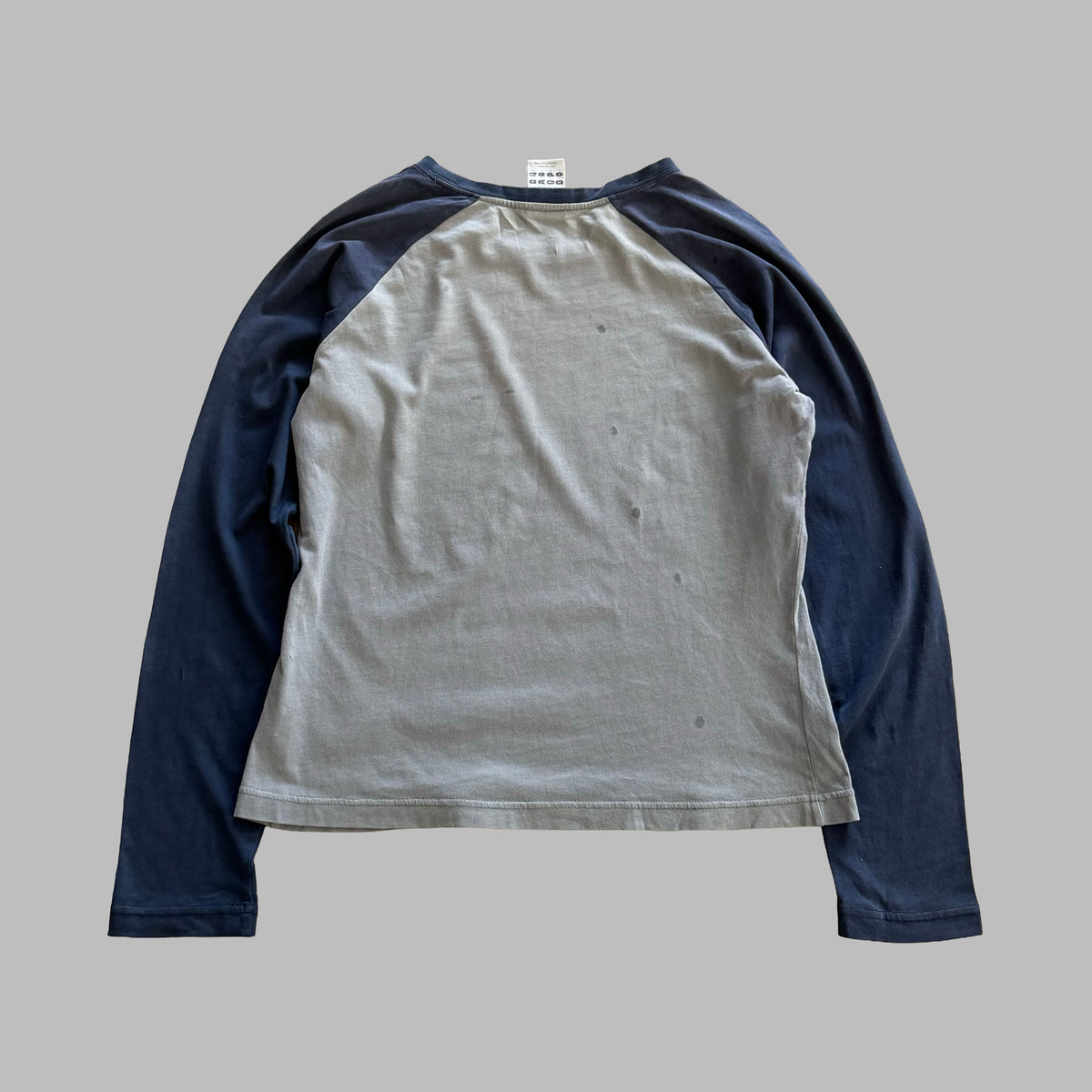 Y2K Adidas Raglan Long Sleeve - S