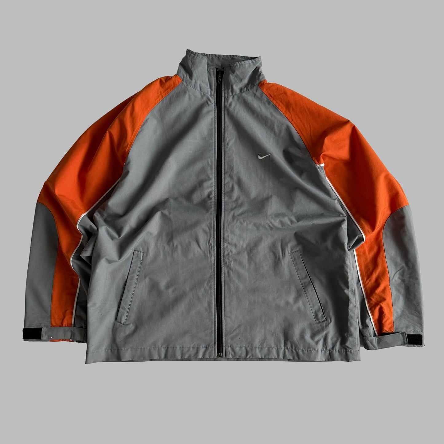 Y2K Nike Single Swoosh Track Jacket - XXL