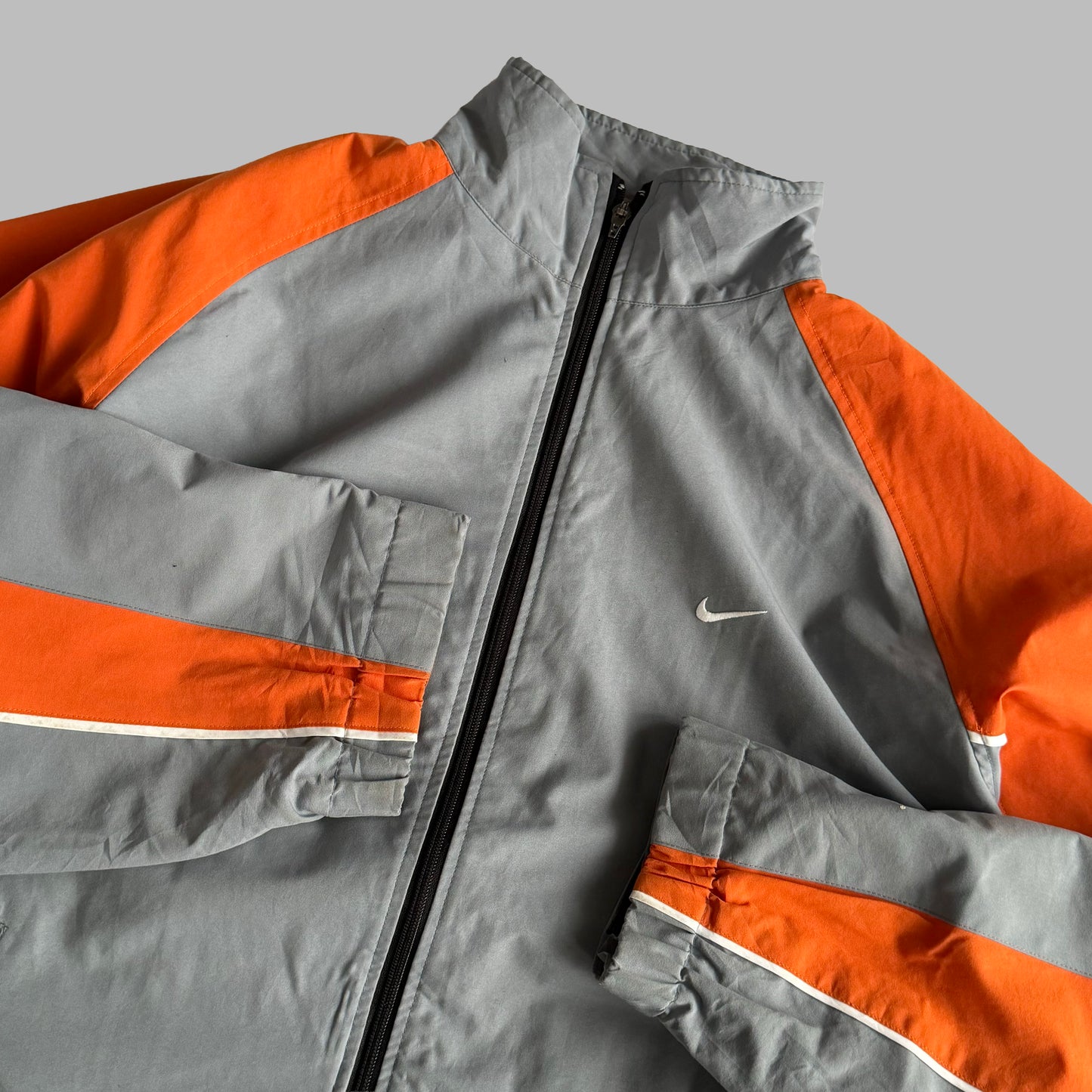 Y2K Nike Single Swoosh Track Jacket - XXL