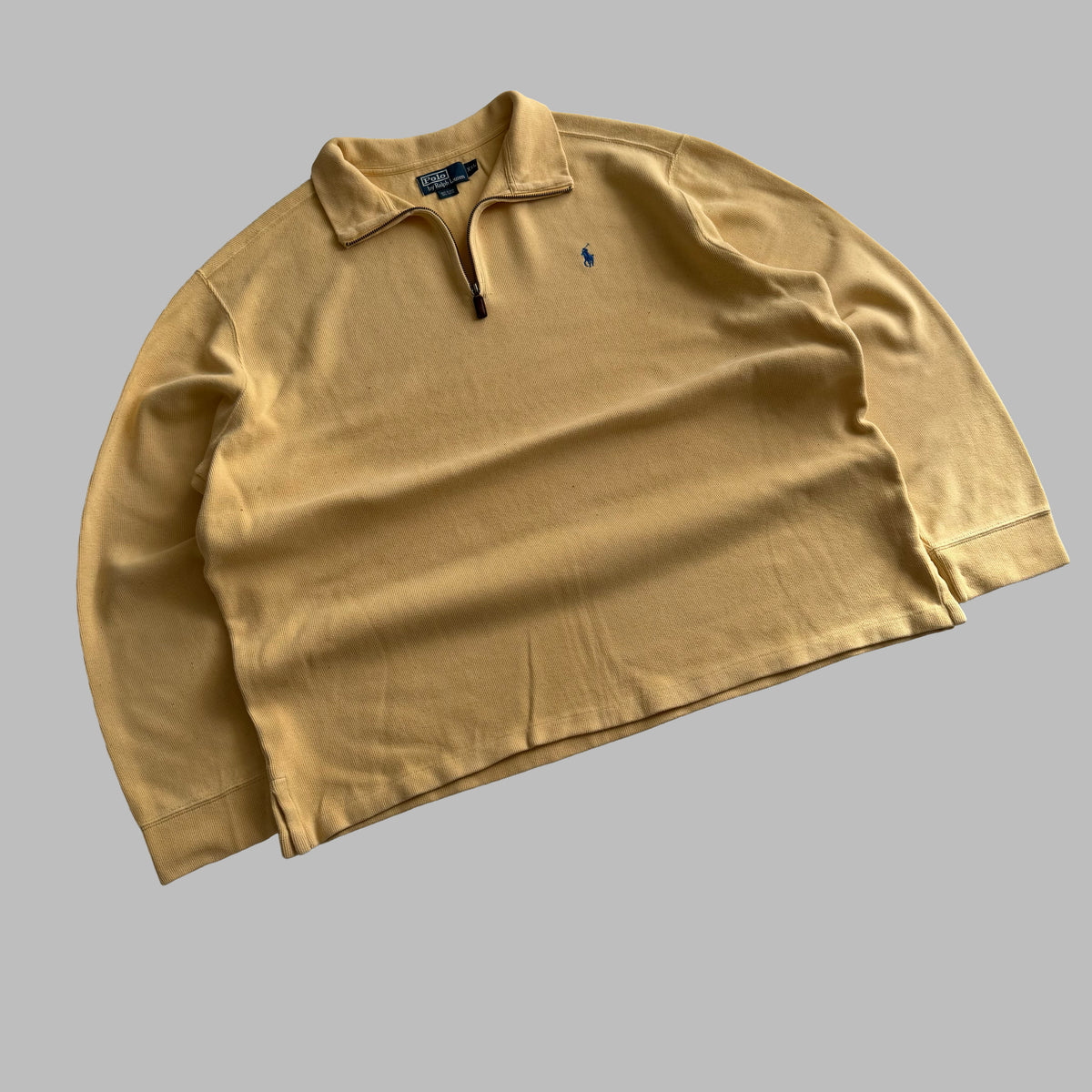 90s Polo Ralph Lauren Boxy Quarter Zip - XXL