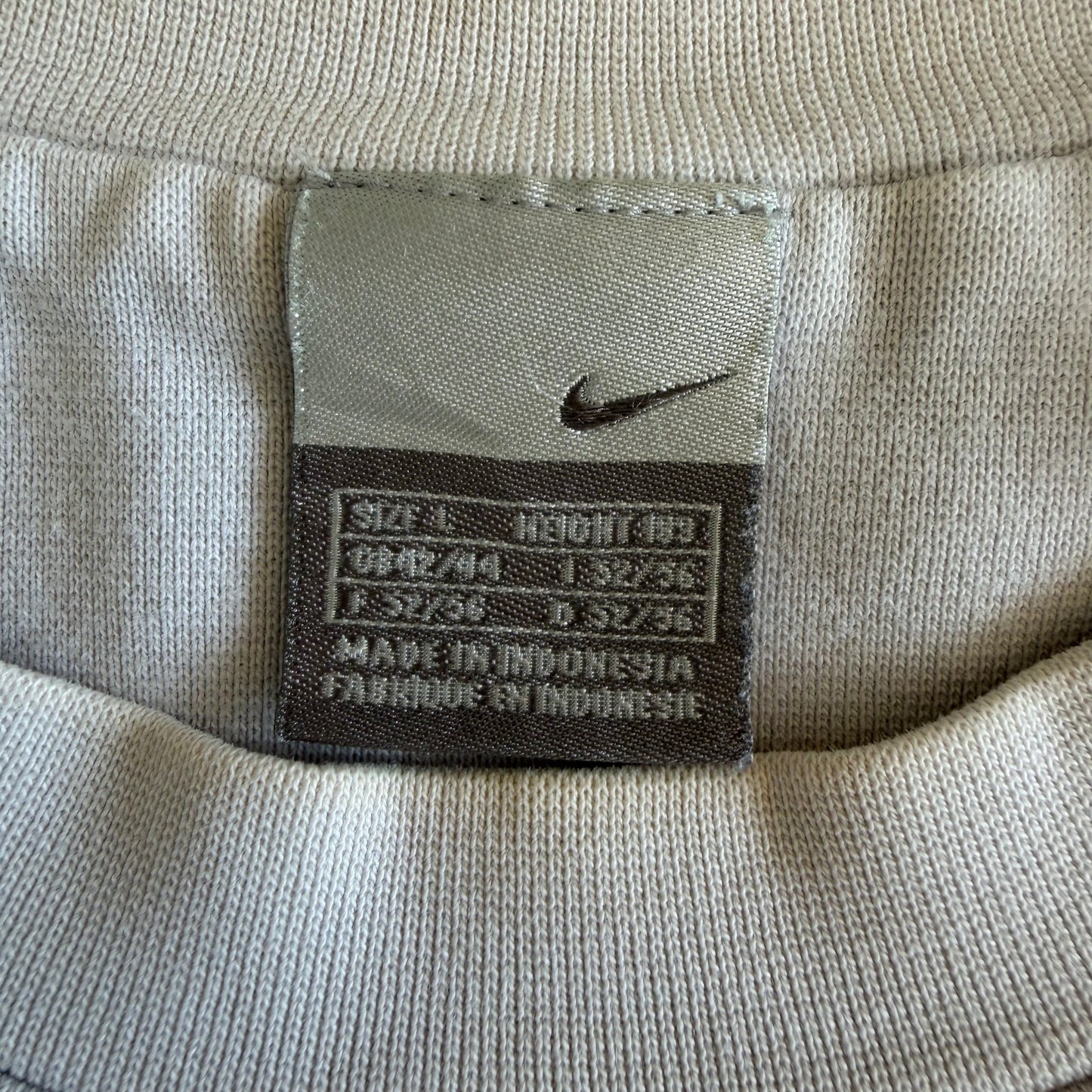 Y2K Nike Embroidered Sweatshirt - L