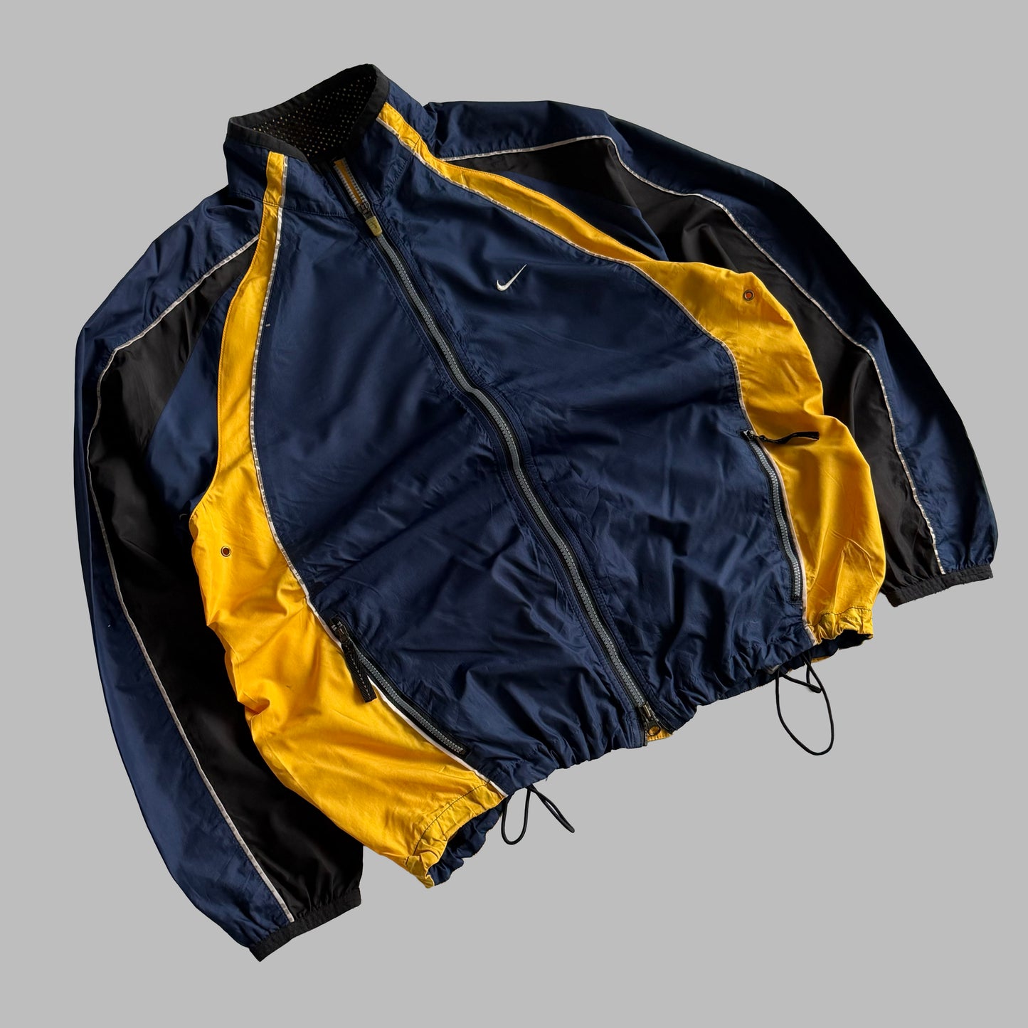 Y2K Nike Panelled Track Jacket - L