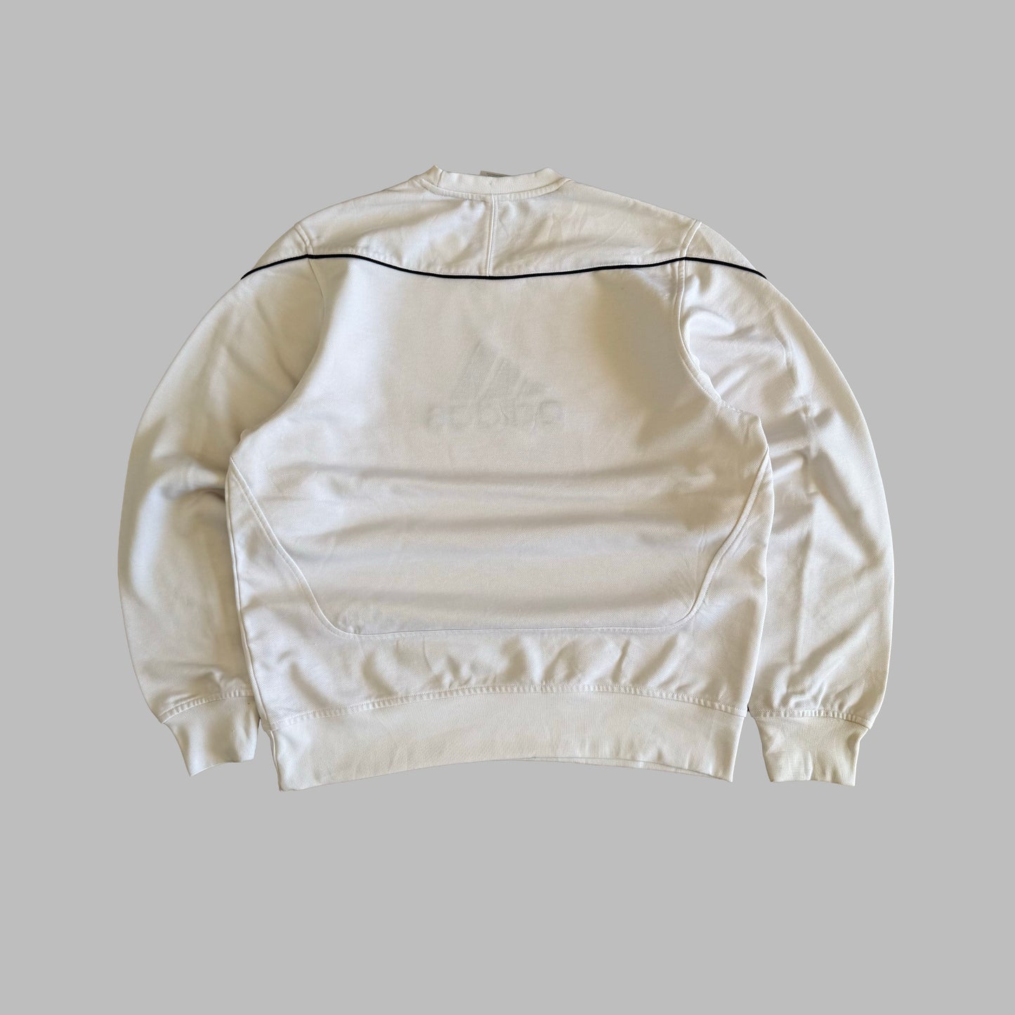 Y2K Adidas Embroidered Sweatshirt - M