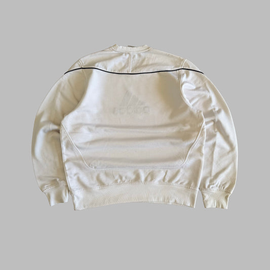 Y2K Adidas Embroidered Sweatshirt - M