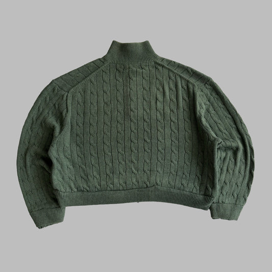 Polo Ralph Lauren Cable Knit Quarter Zip - XXL