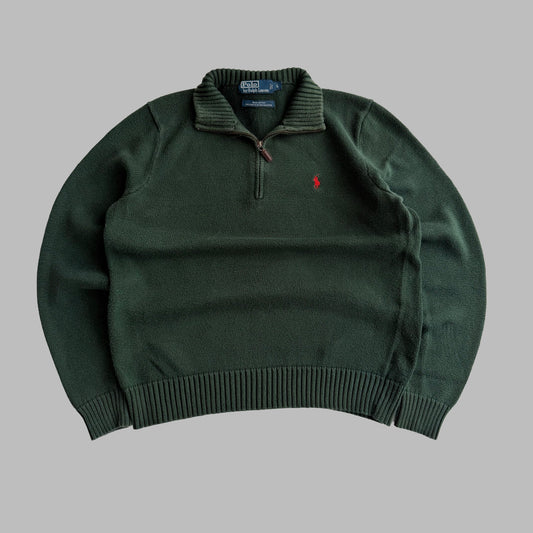 90s Polo Ralph Lauren Quarter Zip - M
