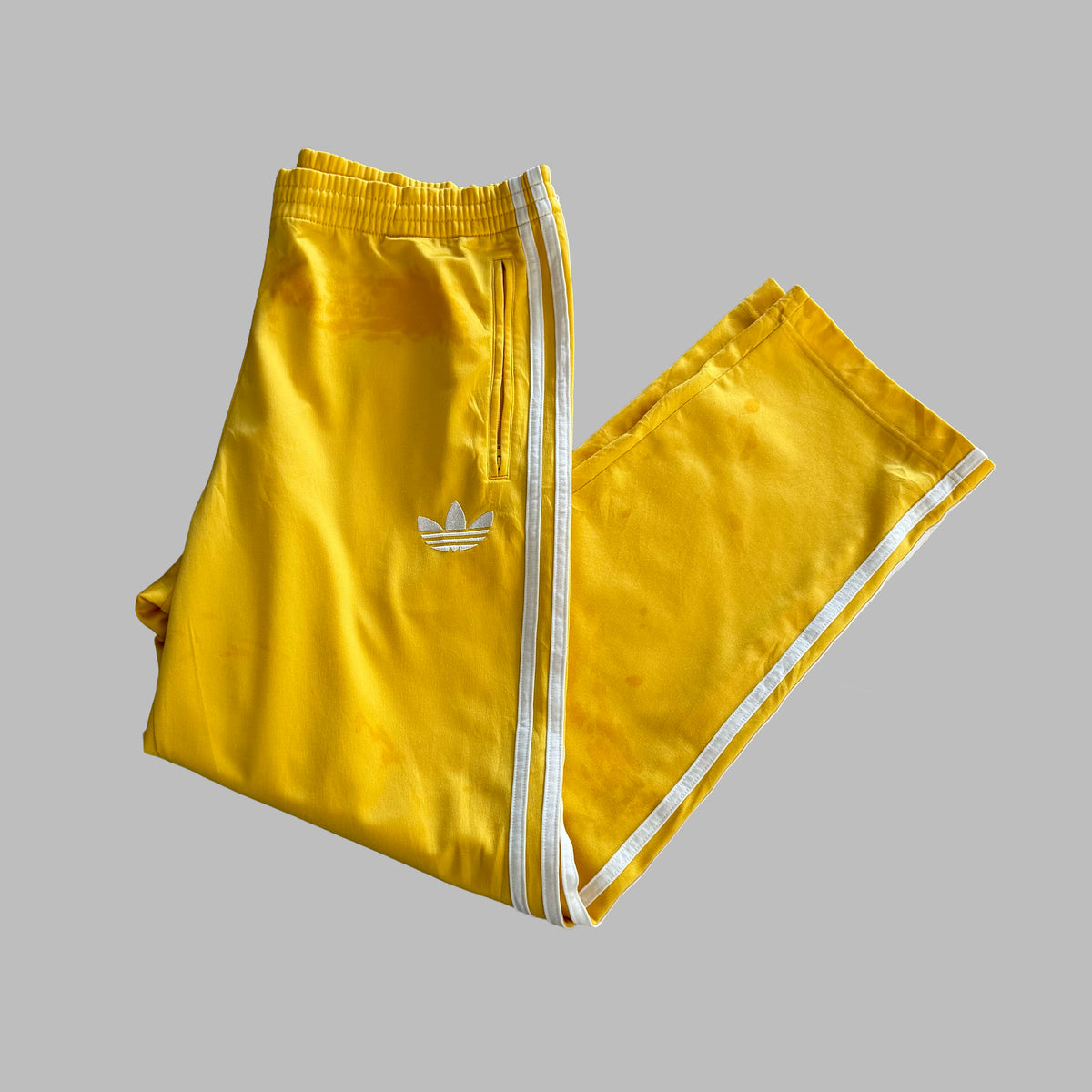 Y2K Adidas Three StripeActive Track Pants - L
