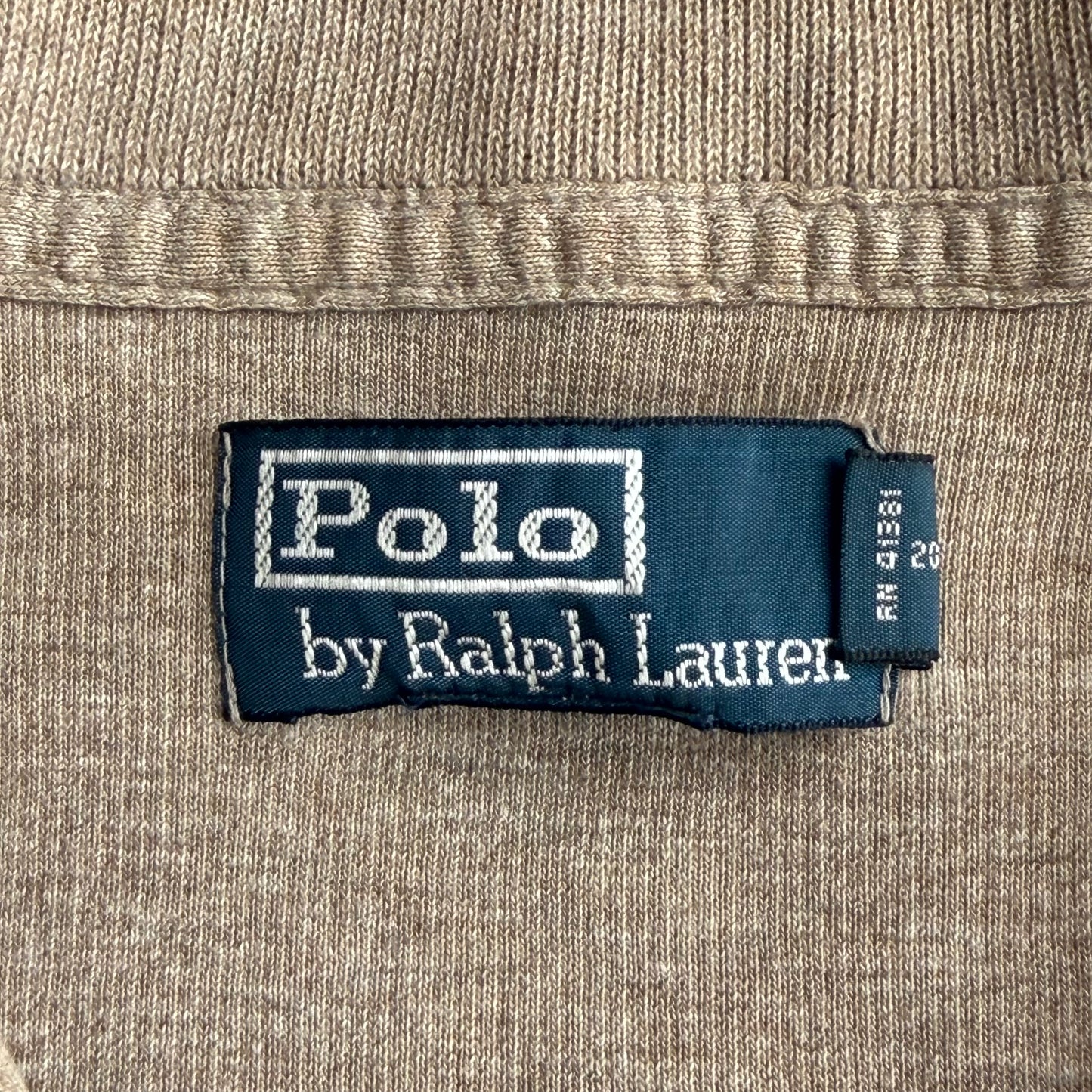 90s Polo Ralph Lauren Boxy Quarter Zip - M