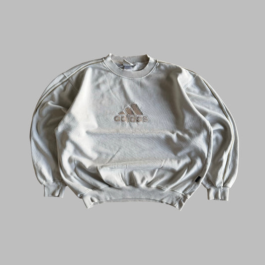 90s Adidas Embroidered Sweatshirt - M