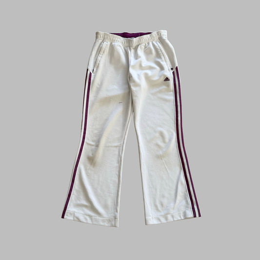 Y2K Adidas Three Stripe Active Track Pants - S