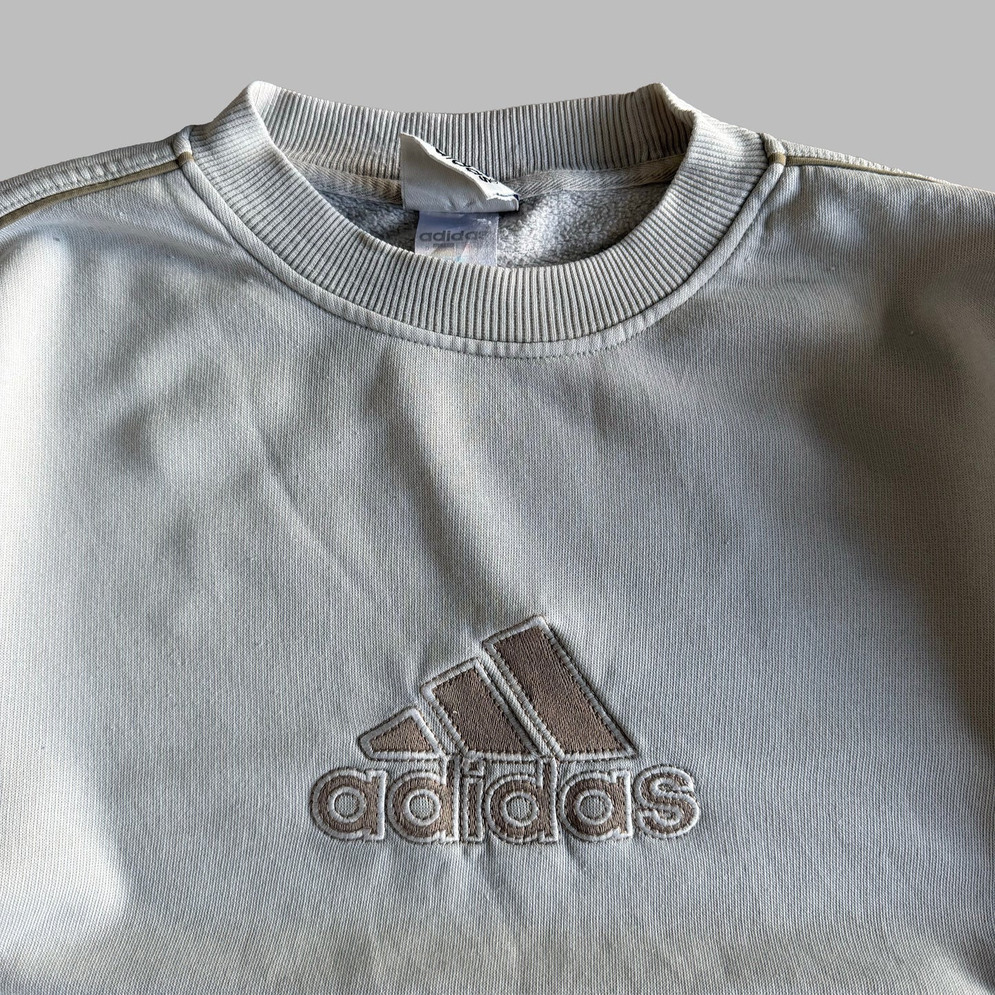 90s Adidas Embroidered Sweatshirt - M