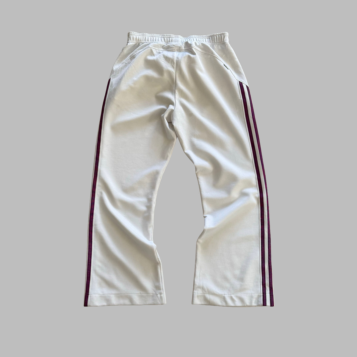 Y2K Adidas Three Stripe Active Track Pants - S