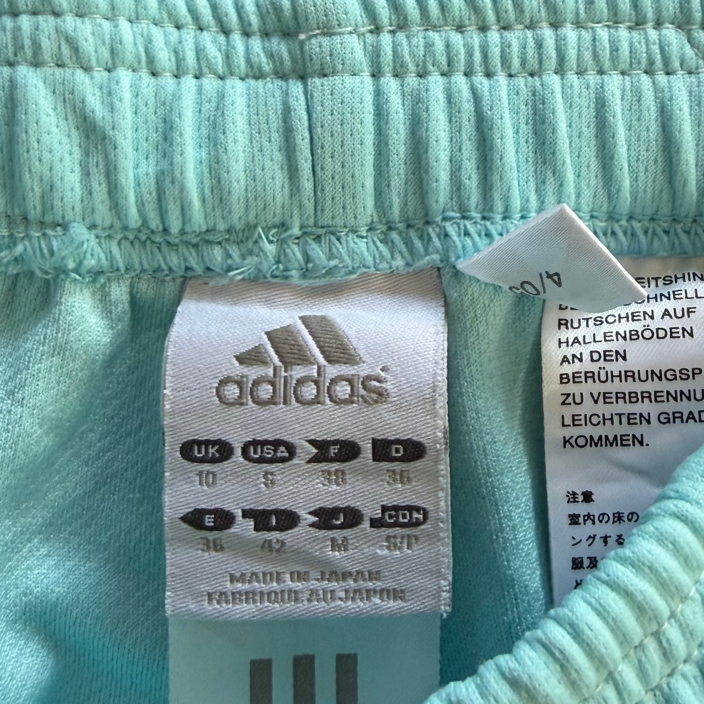 Y2K Adidas Three Stripe Flared Track Pants - S