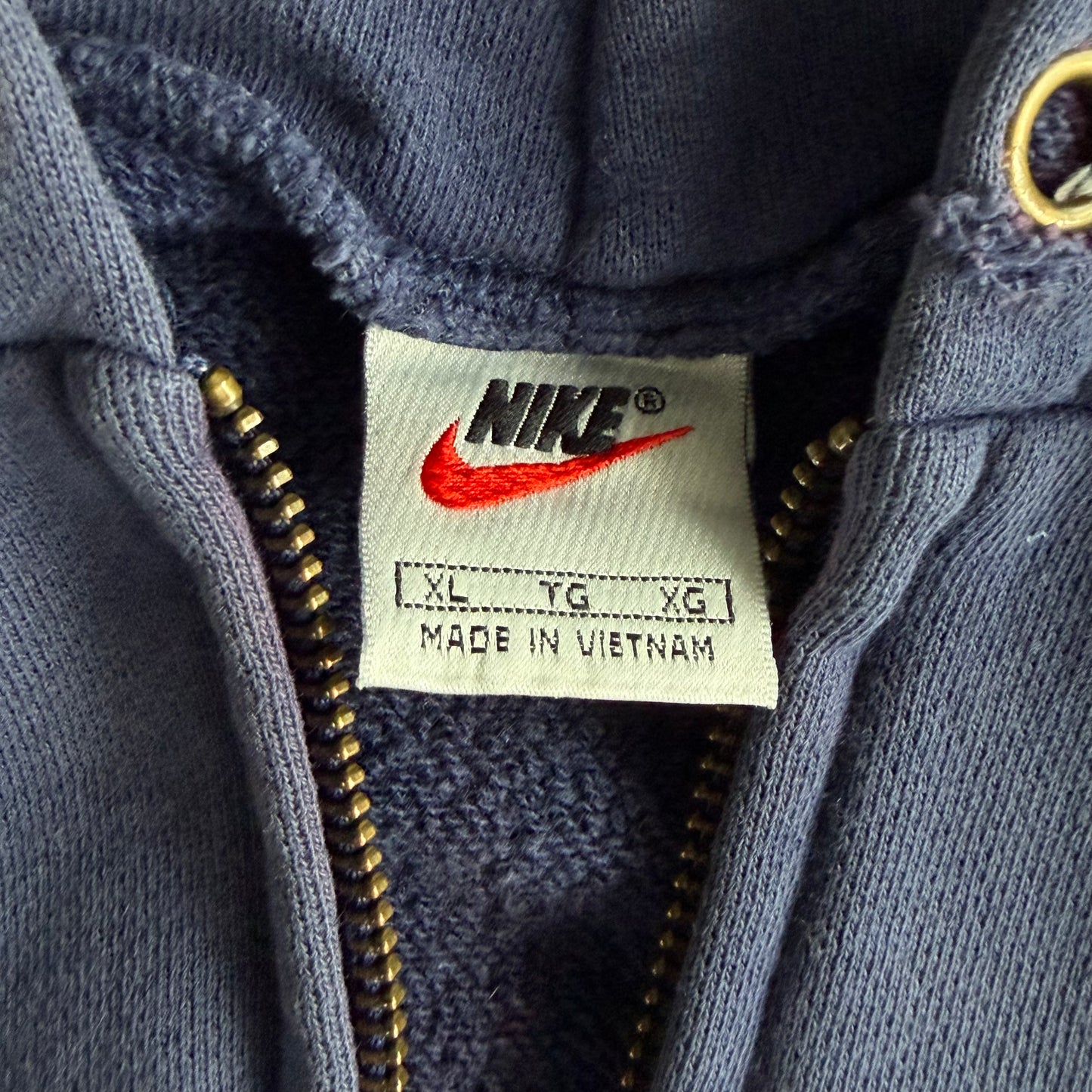 90s Nike Yankees Heavyweight Hoodie - XL