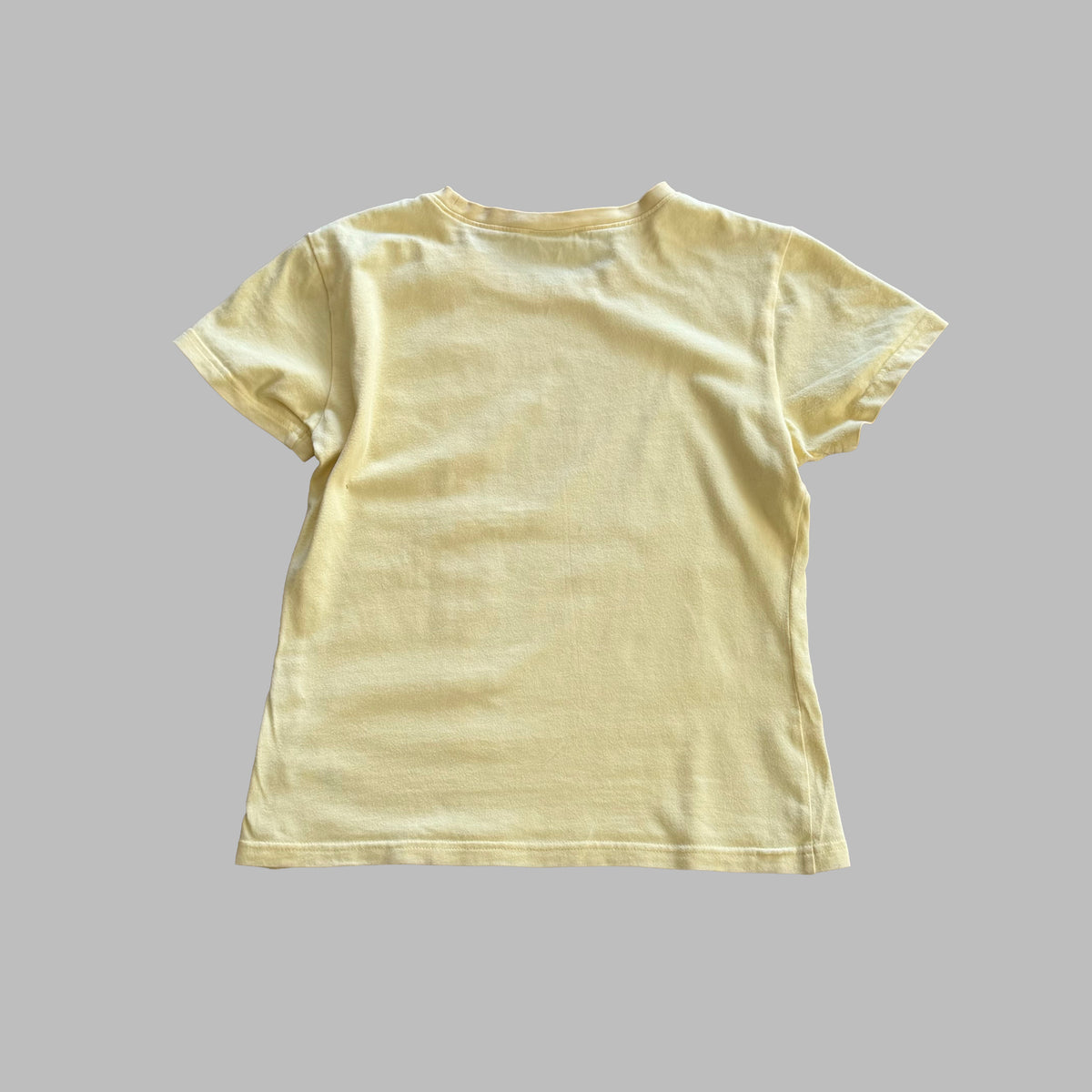 Y2K Adidas Spell Out Three Stripe Baby Tee - S