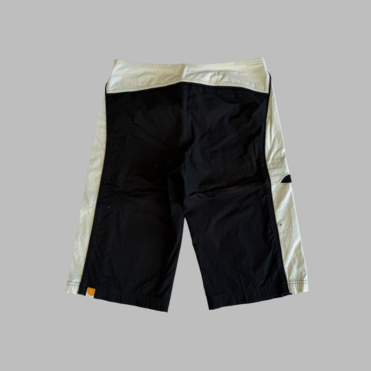 Y2K Nike Panelled Heavyweight Track Shorts - M