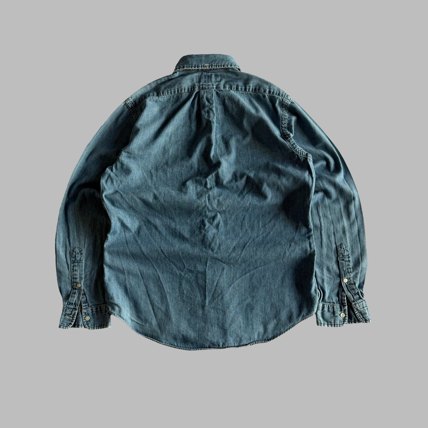 Y2K Polo Ralph Lauren Button Up Shirt - M