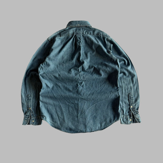Y2K Polo Ralph Lauren Button Up Shirt - M