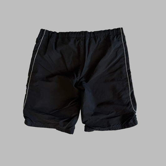 Y2K Nike Spell Out Lightweight Track Shorts - M