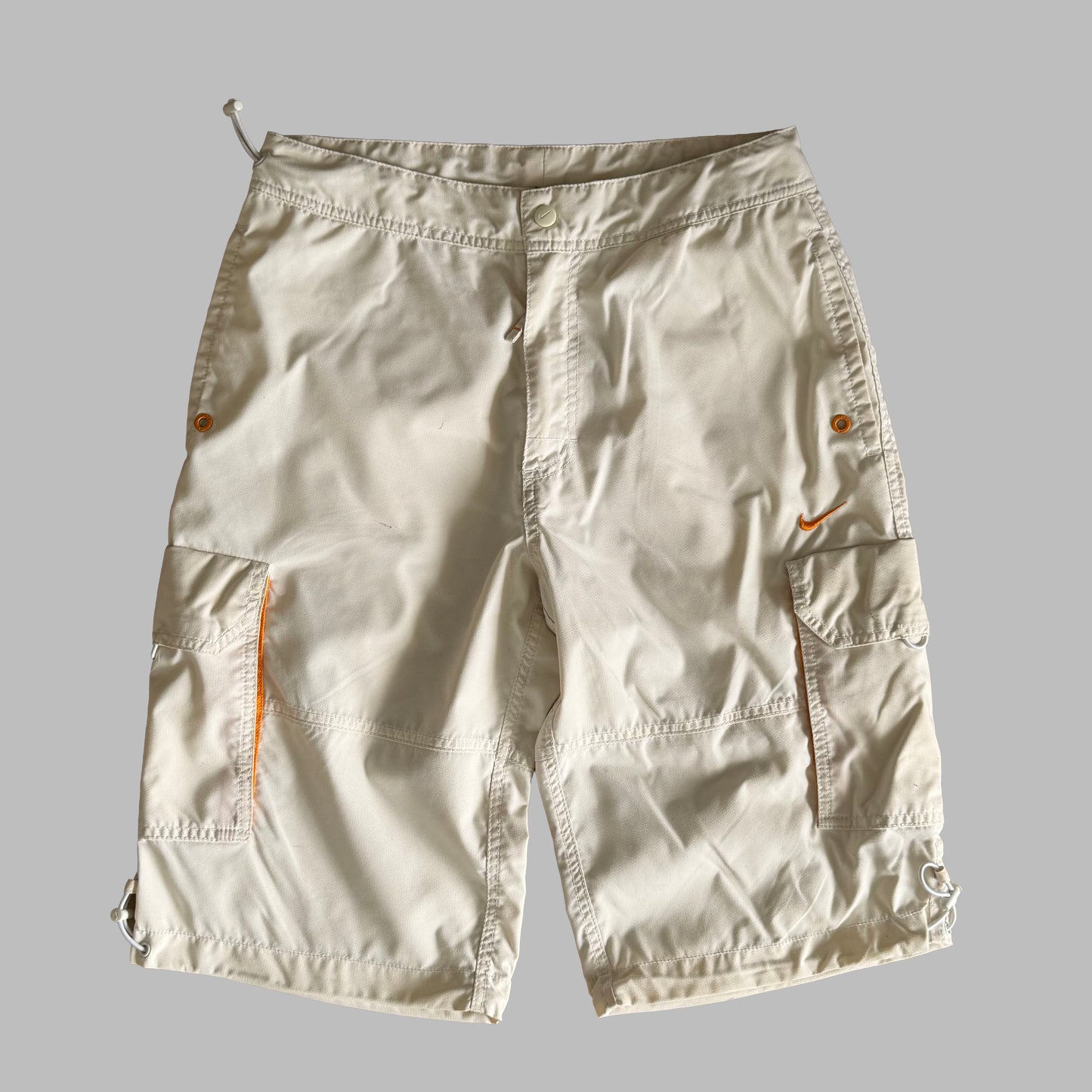 Y2K Nike Lightweight Parachute Shorts - M