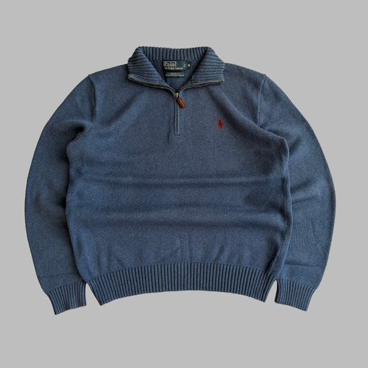 90s Polo Ralph Lauren Heavyweight Quarter Zip - M
