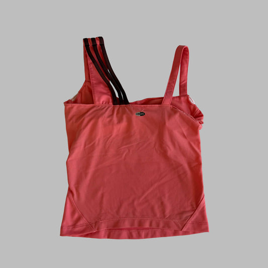 90s Adidas Asymmetrical Activewear Tank - S