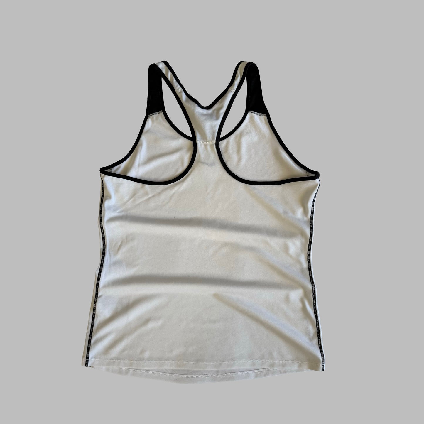 Y2K Nike Centre Swoosh Activewear Tank - M
