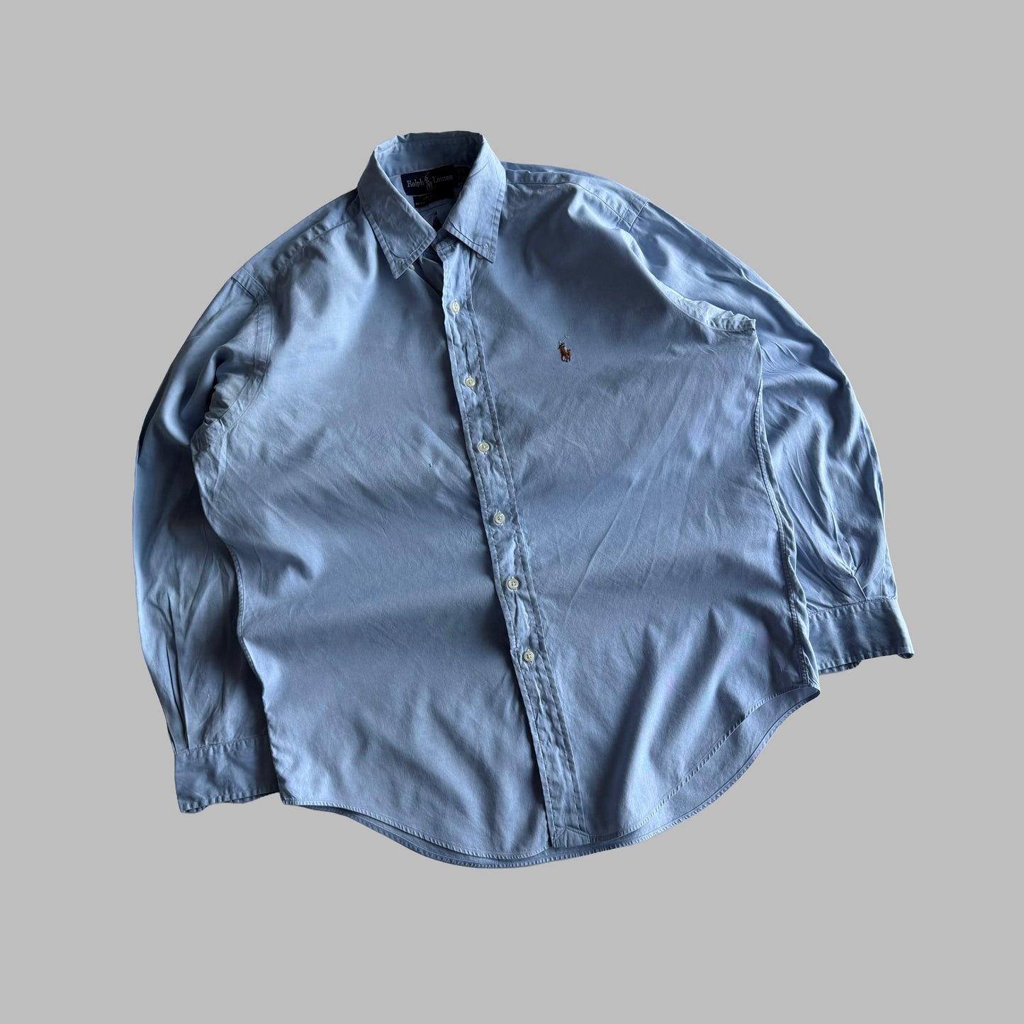 Y2K Polo Ralph Lauren Button Up Shirt - M