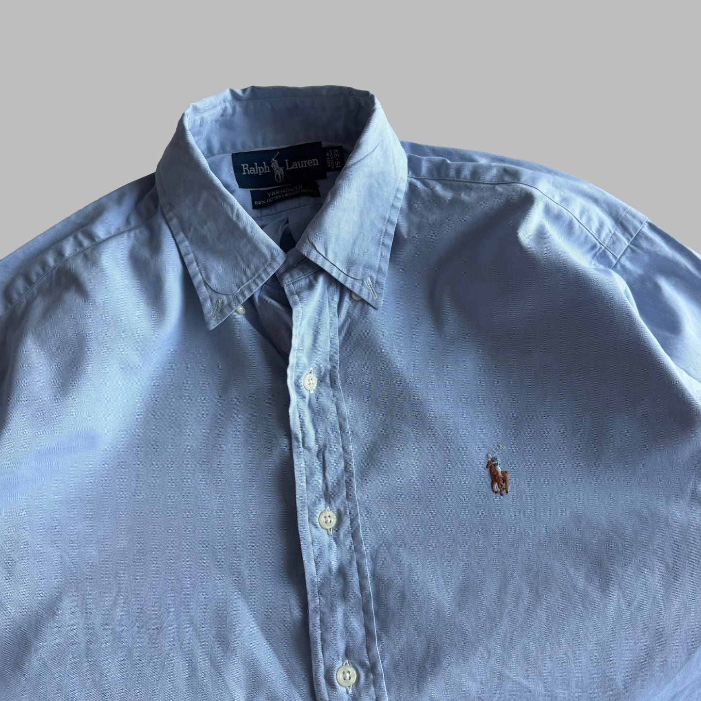 Y2K Polo Ralph Lauren Button Up Shirt - M