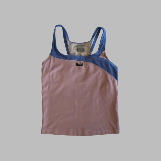 Y2K Nike Spell-out Activewear Tank - S
