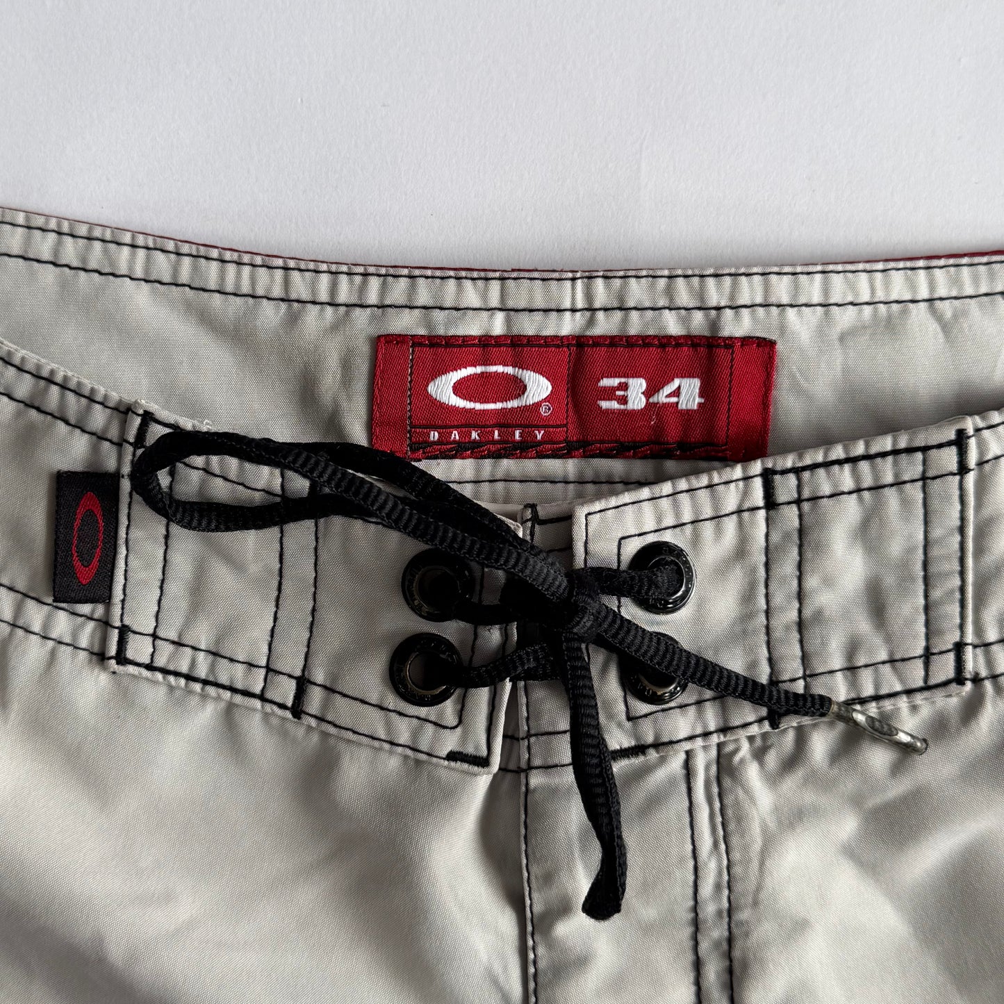 Y2K Oakley Flame Board Shorts - 34"