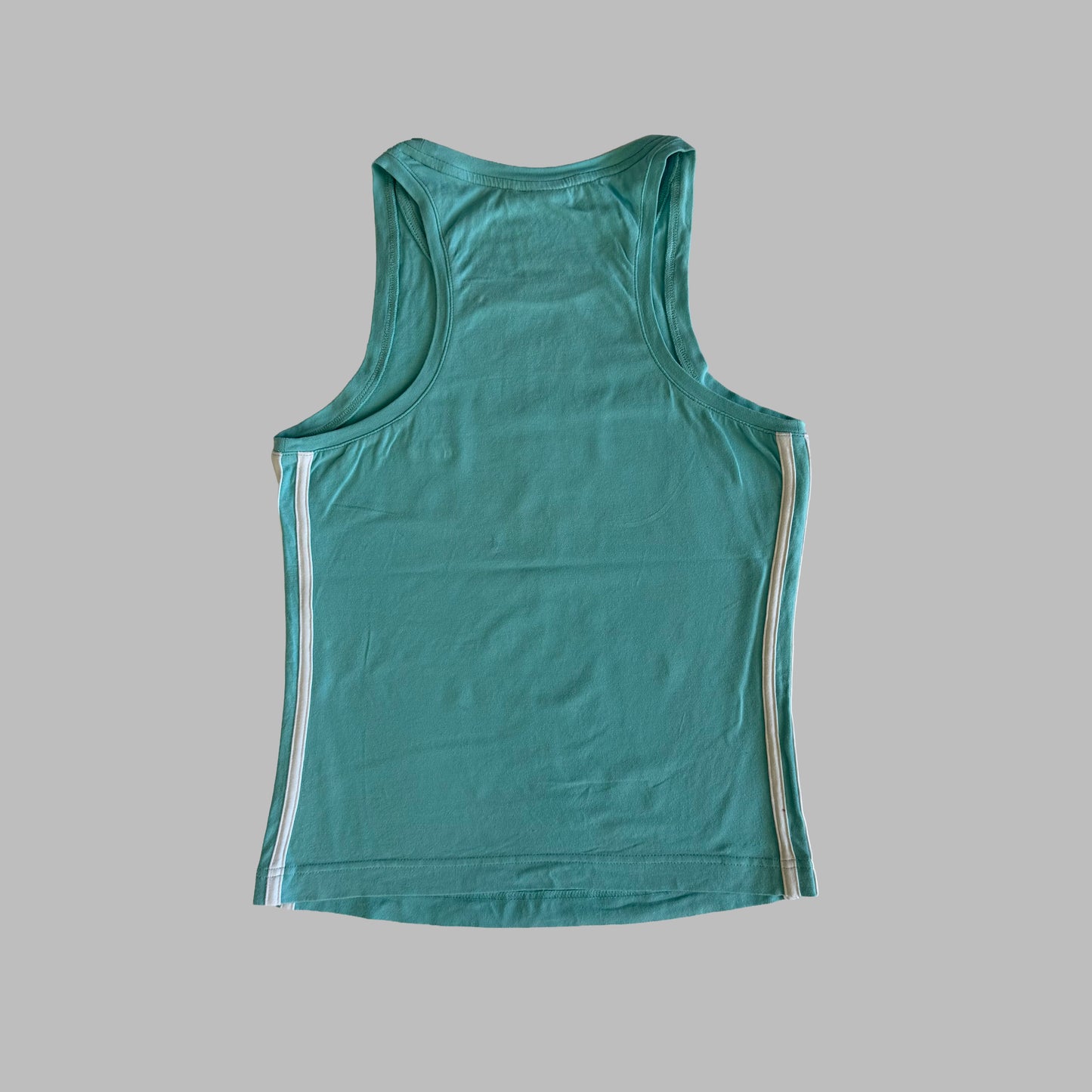 Y2K Adidas Three Stripe Tank - M