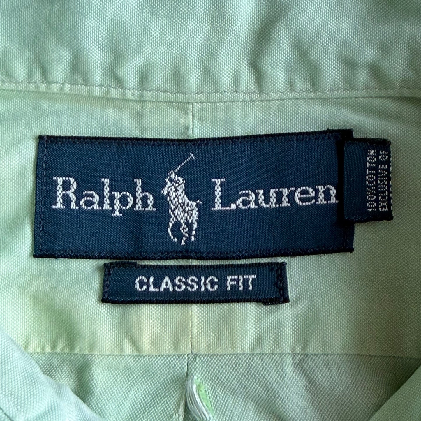 Y2K Polo Ralph Lauren Cotton  Button Up Shirt - L