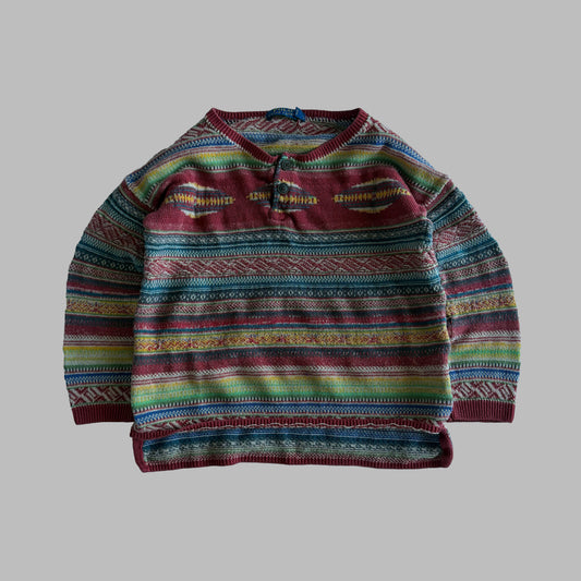 Polo Ralph Lauren Aztec Lightweight Knit - S