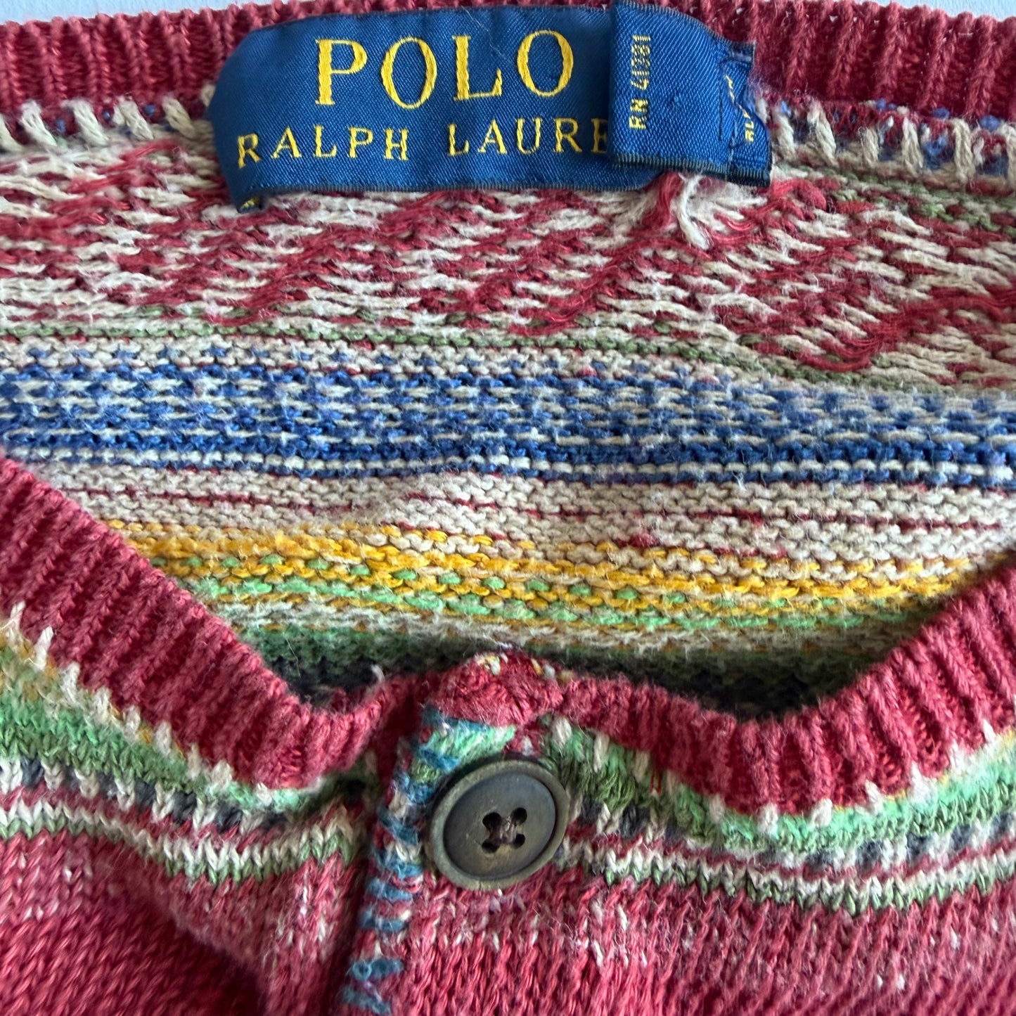 Polo Ralph Lauren Aztec Lightweight Knit - S