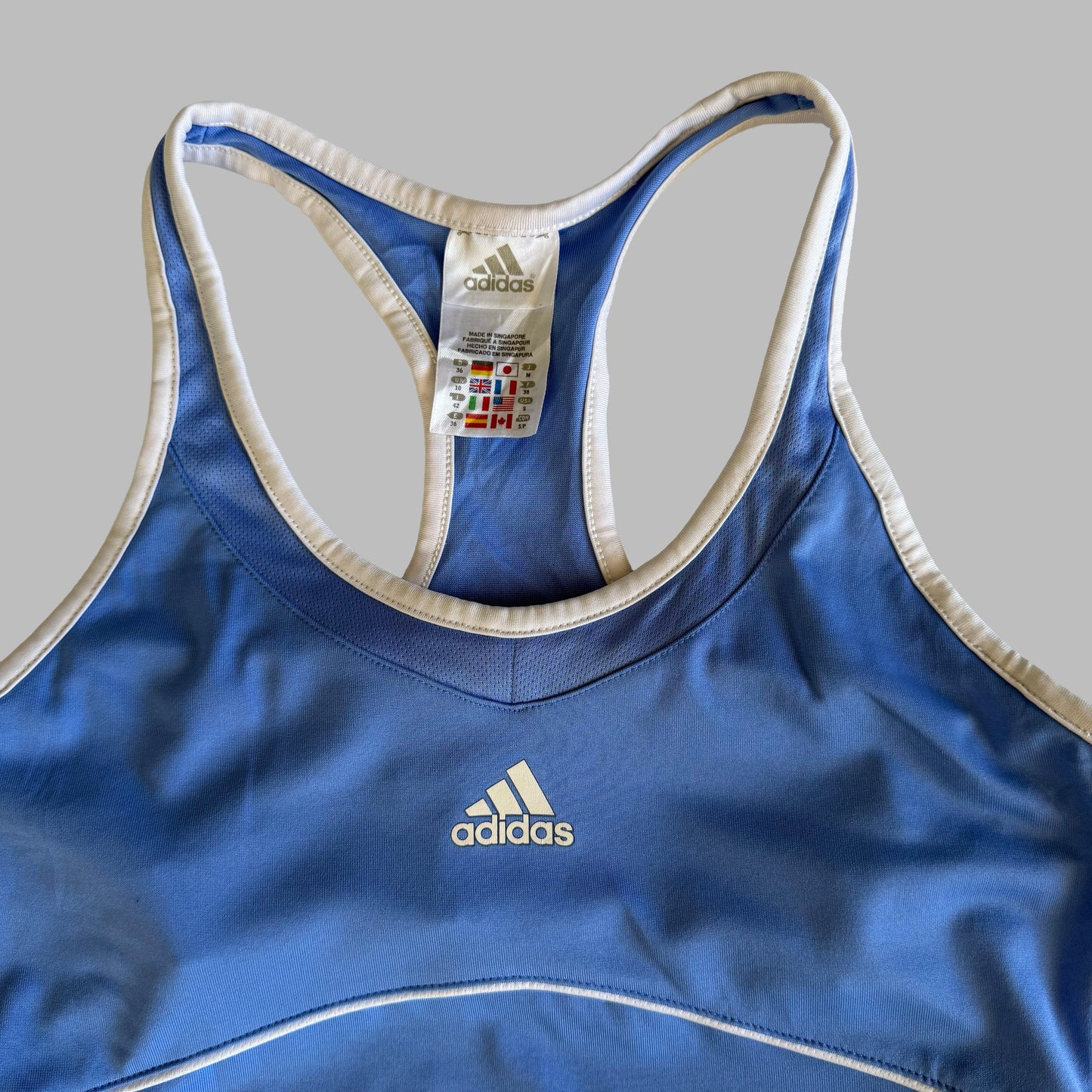 90s Adidas Synched Activewear Tank - M