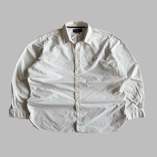 Y2K Polo Ralph Lauren Cotton  Button Up Shirt - XXL