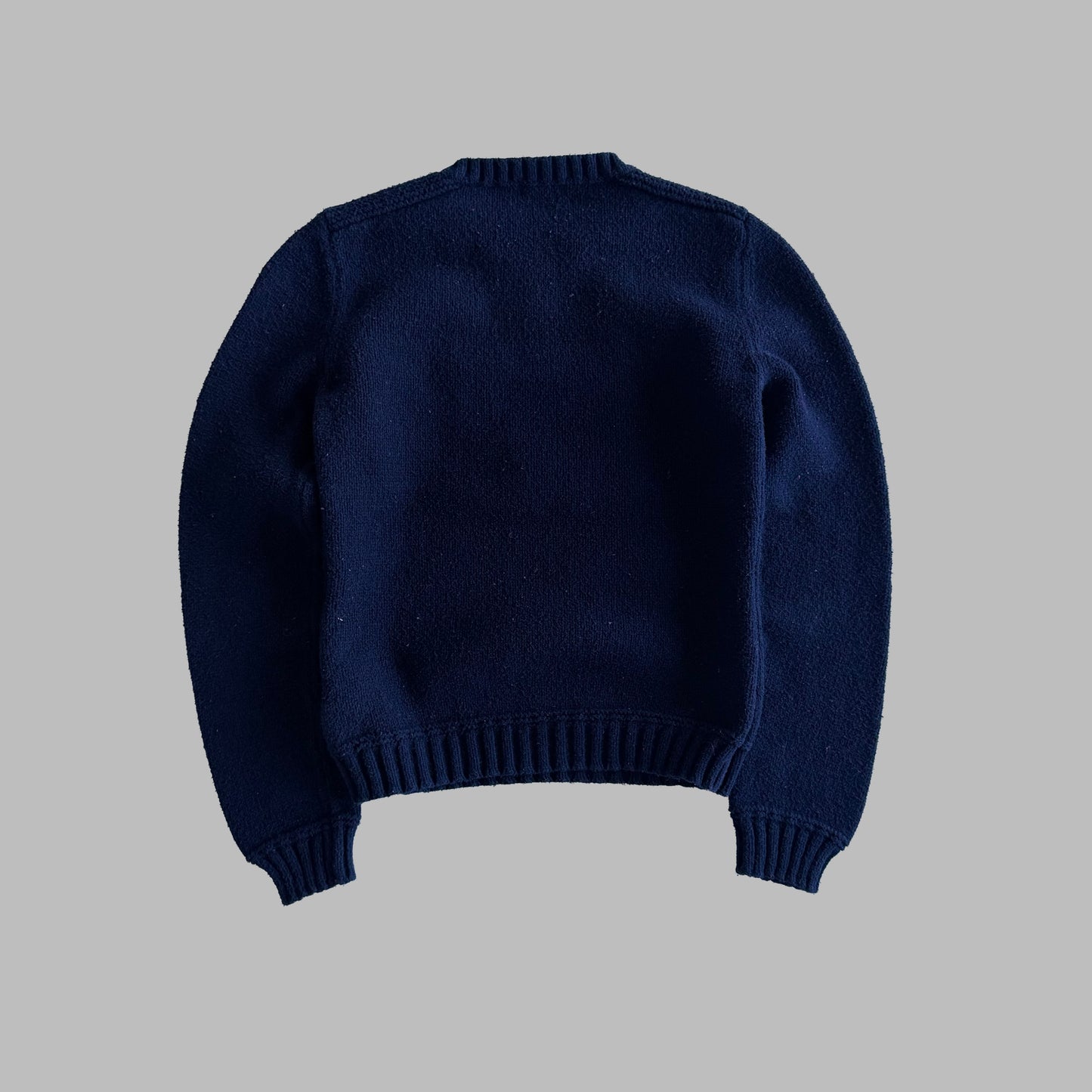 Y2K Polo Ralph Lauren Flag Heavy Knit - XS