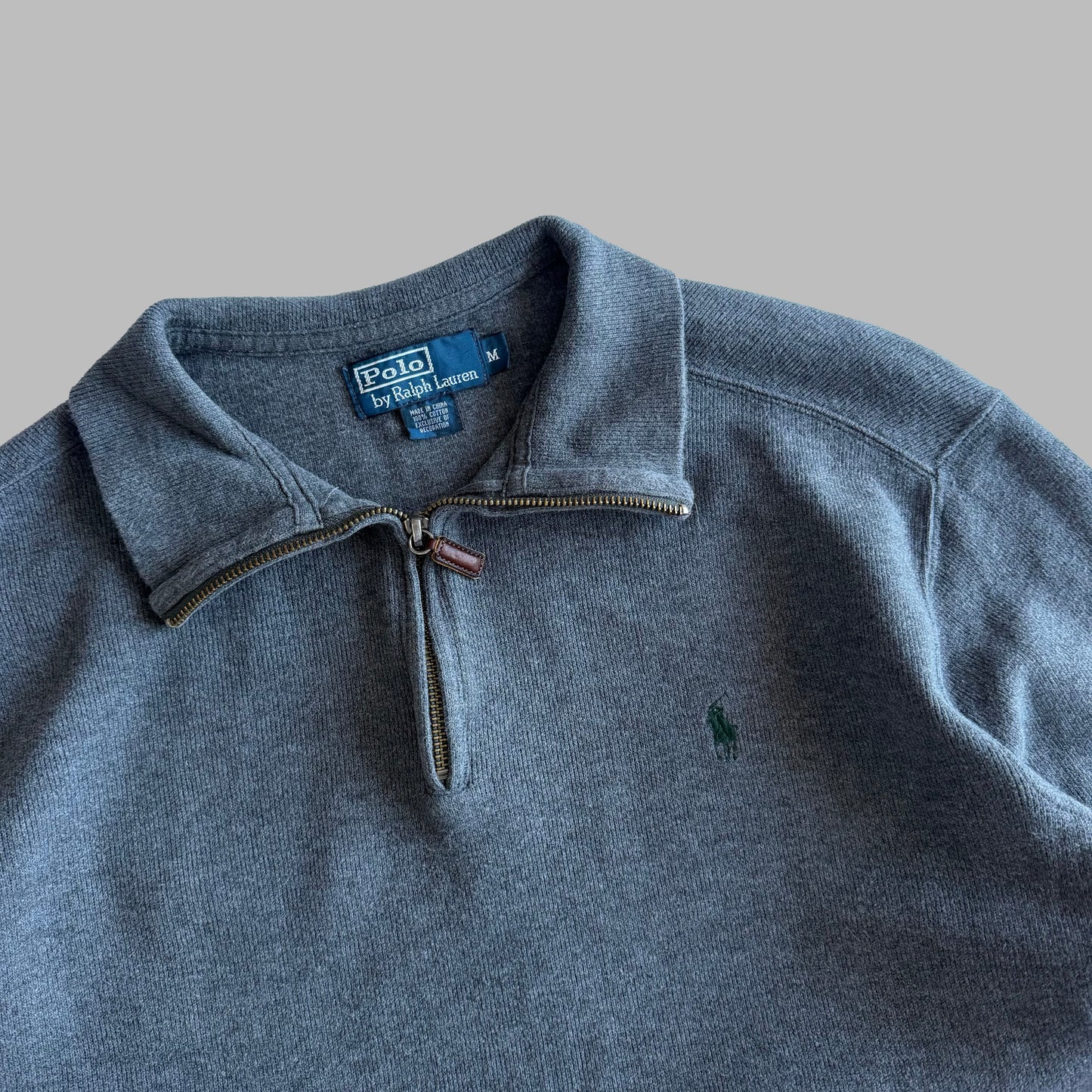90s Polo Ralph Lauren Quarter Zip - M