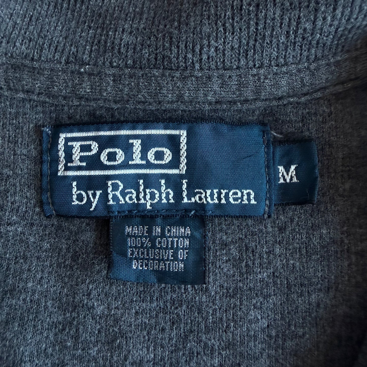 90s Polo Ralph Lauren Quarter Zip - M