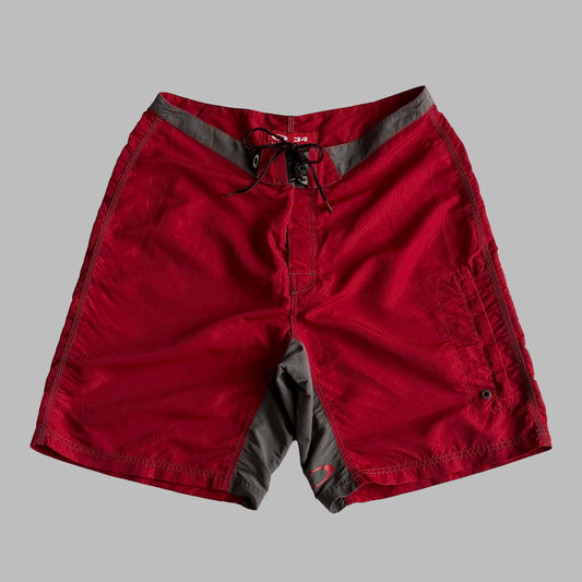 Y2K Oakley Panelled Board Shorts - 34"