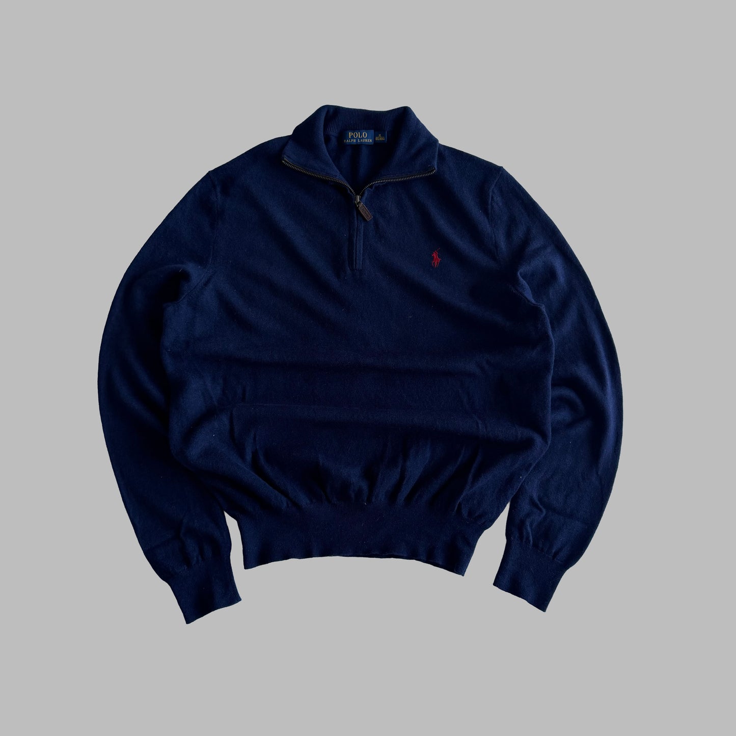 Polo Ralph Lauren Lightweight Wool Quarter Zip - XL