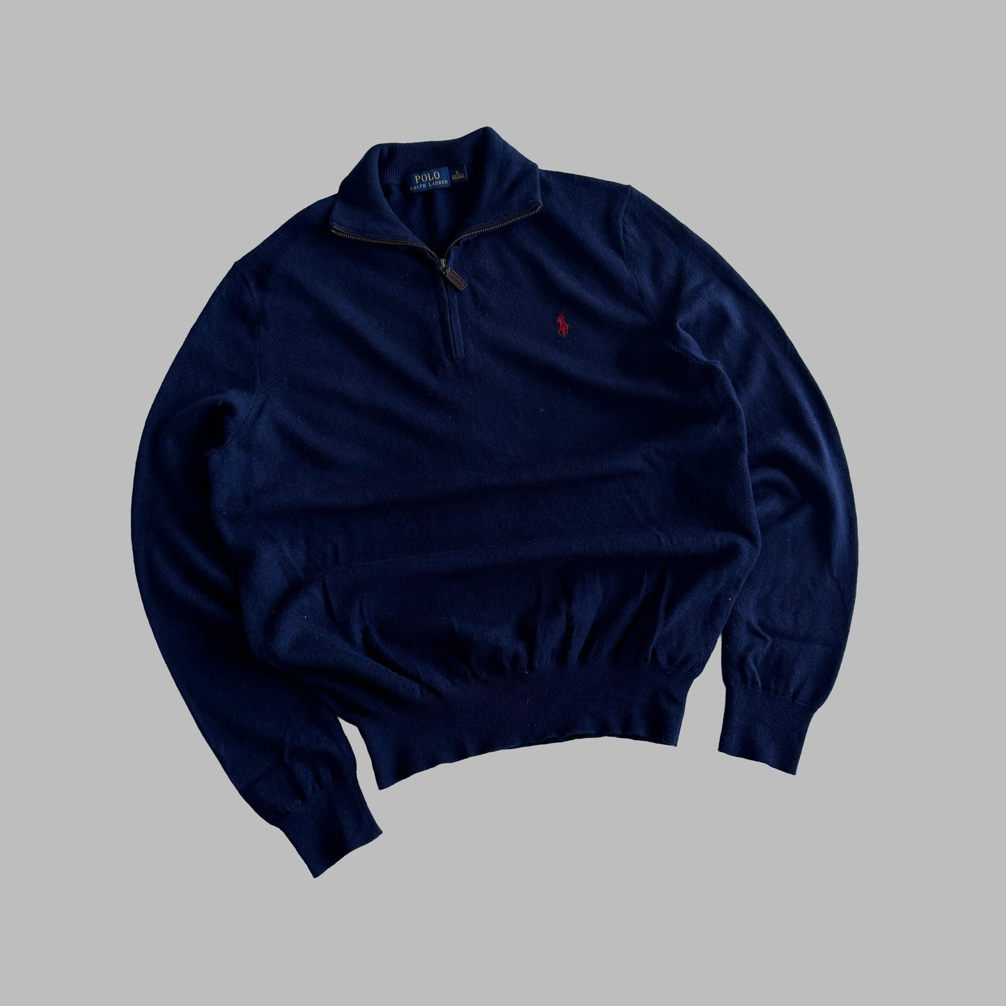 Polo Ralph Lauren Lightweight Wool Quarter Zip - XL