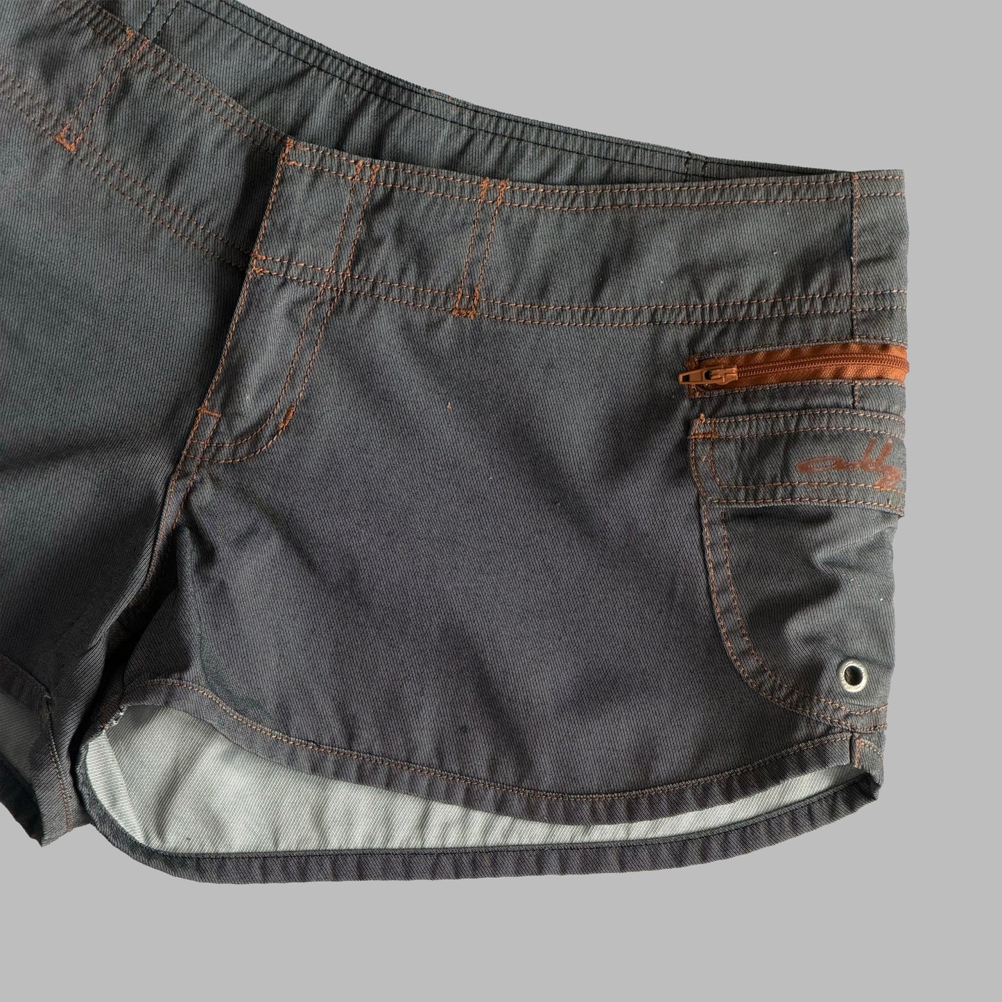 Y2K Oakley Low Rise Micro Shorts - S
