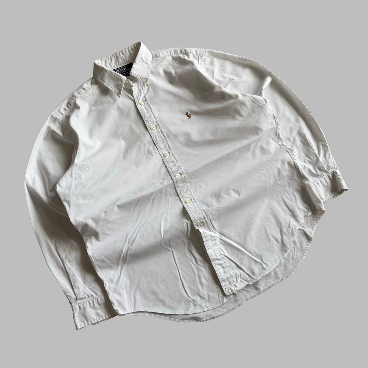 90s Polo Ralph Lauren Cotton  Button Up Shirt - XL